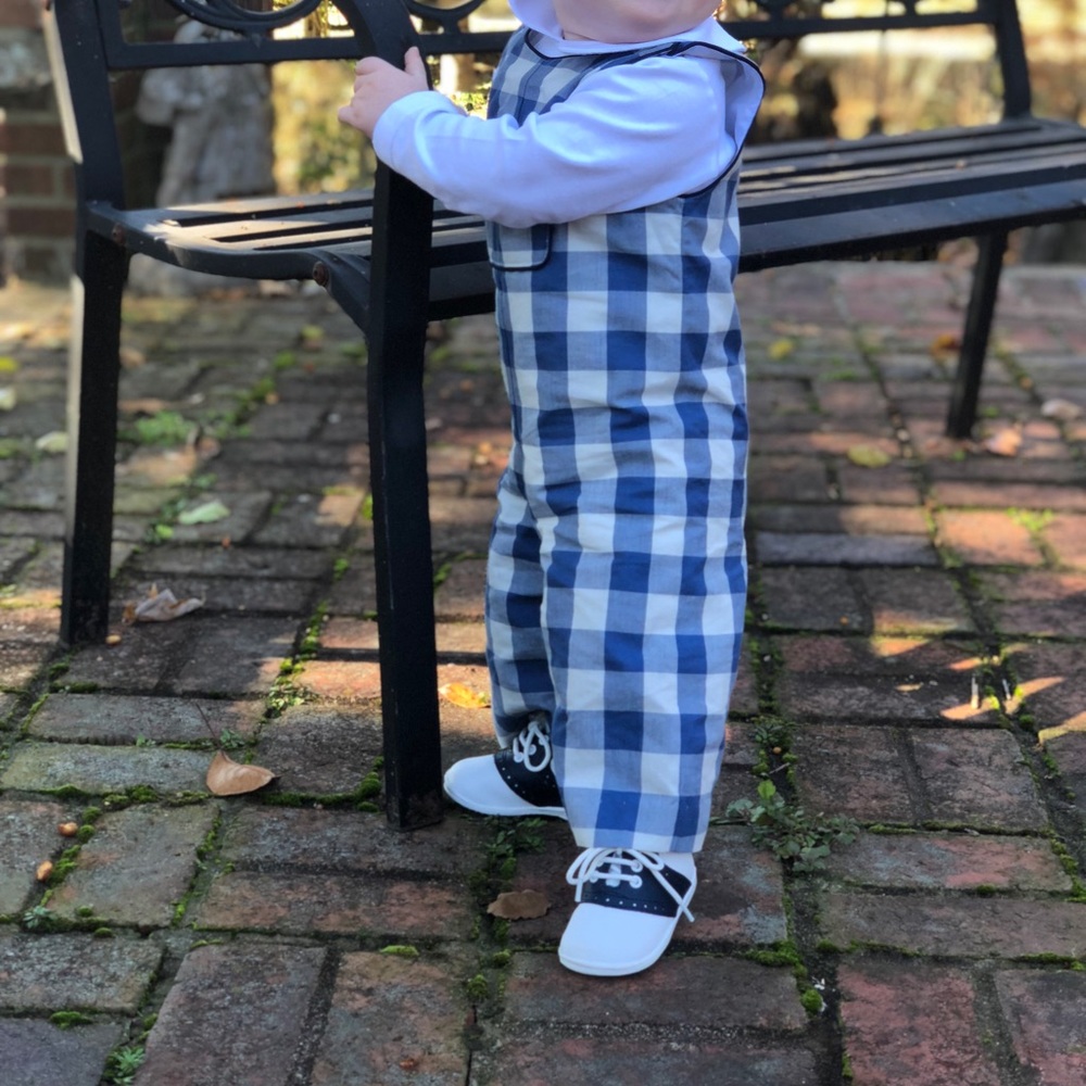 James & Lottie Buffalo Plaid Longalls
